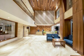 Lobby sitting area - The Emerald Park (Nashik)