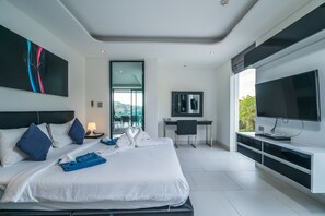 Appartement Panoramique | Coffres-forts dans les chambres, décoration personnalisée