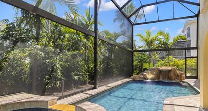 150 yards to the beach. Waterfall resort style pool, private theater and more