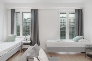 Wifi gratis y ropa de cama