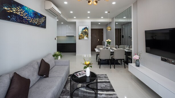 Căn hộ Cao cấp | Phòng khách
