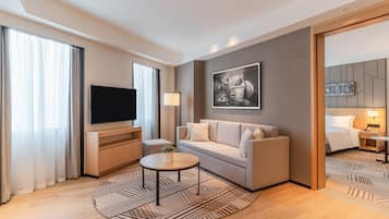 Suite, 1 Bedroom | 1 bedroom, desk, free WiFi