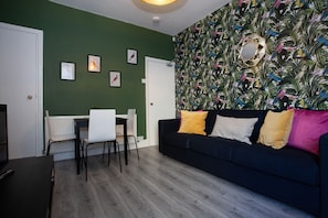 House, 3 Bedrooms | Living area | Flat-screen TV