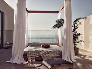 Villa Grand - privat pool - havsutsikt | Utsikt från rummet