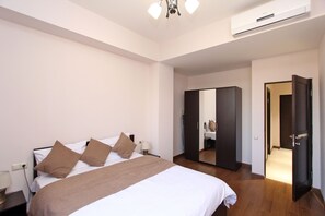 1 bedroom, iron/ironing board, WiFi, bed sheets - Deluxe Apart. on Buzand 17 str. (Kentron)