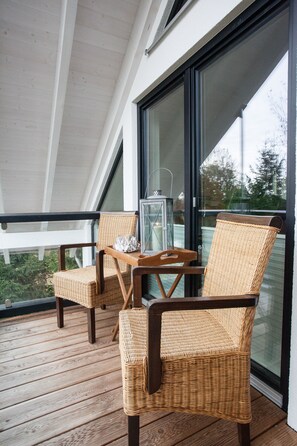 Apartment (Cleaning Fee 120 EUR to be paid up front) | Balcony - Immas Welt (Utting am Ammersee)