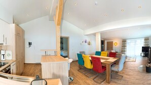 Deluxe Penthouse | Living area - Brunner Apartments (Wildschönau)