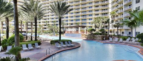Indoor pool, a heated pool