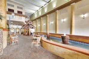 Piscine couverte, piscine chauffée