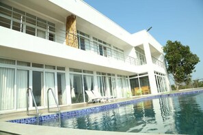 Façade de l’hébergement