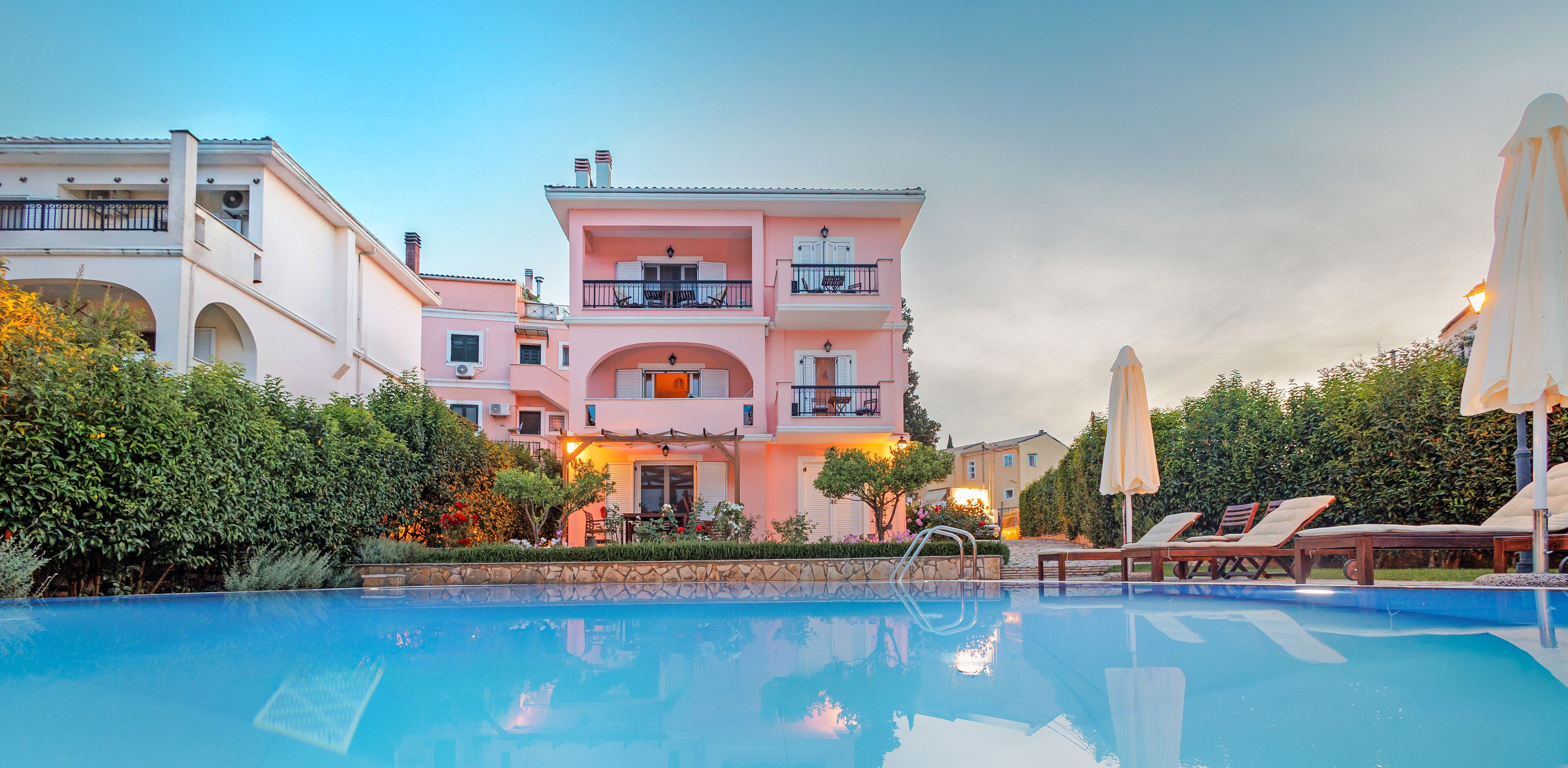 Fachada da propriedade