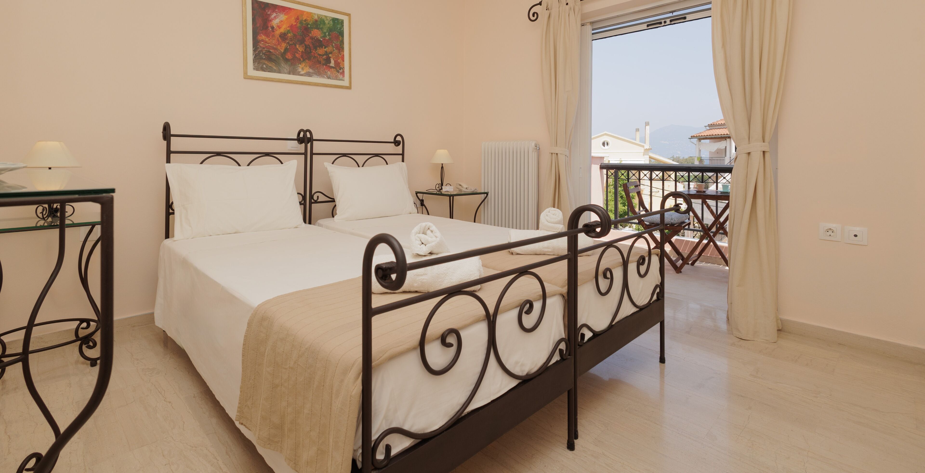 Leilighet – deluxe | 2 soverom, sengetøy i egyptisk bomull og sengetøy av topp kvalitet