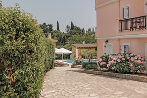 Voorkant van accommodatie