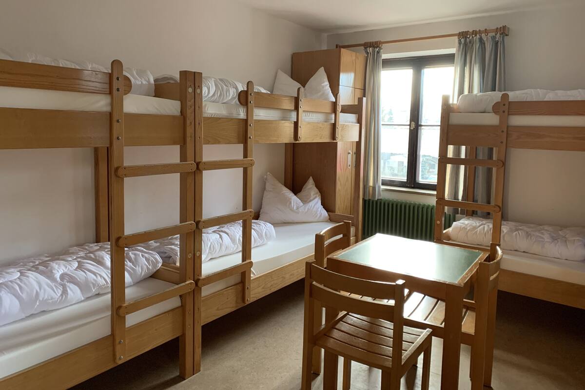 Kamar, asrama campuran (Bed in a 6-bed dormitory) | Tempat tidur bayi gratis, tempat tidur lipat/tambahan, dan Wi-Fi gratis