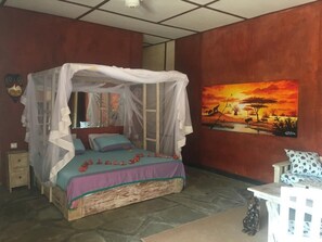 1 habitación, wifi y ropa de cama