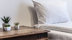 Superior-huoneisto | Työpöytä, silitysrauta/-lauta, ilmainen Wi-Fi, vuodevaatteet