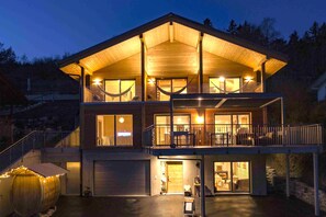 Front of property - evening/night