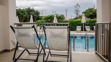Chambre Familiale, 1 chambre, accĂšs piscine | Vue de la chambre
