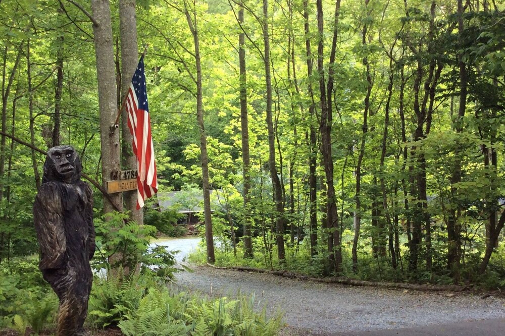 Step back in time and get in touch with nature💚<br>Holyfield Cabin and Bunkhouse