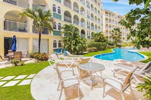 Pool - Modern Beachfront Condo with Pool - Sapphire 102 (Saint Lawrence Gap)