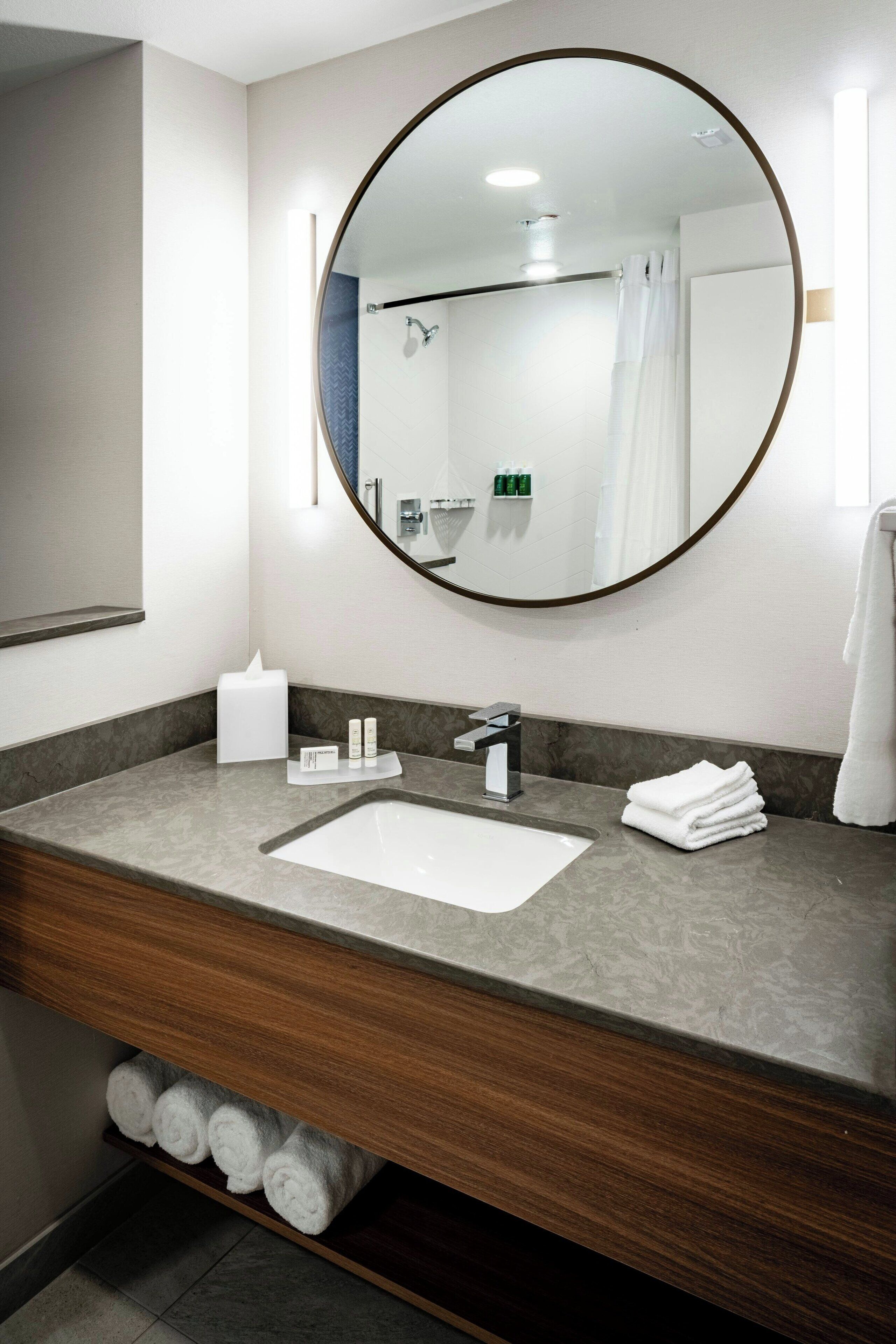 free toiletries, hair dryer, towels, soap