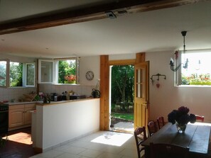 Fridge, microwave, dishwasher, freezer