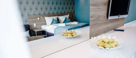 1 Schlafzimmer, Schreibtisch, Internetzugang, Bettwäsche