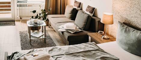 1 chambre, bureau, accès Internet, draps fournis