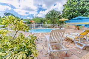 Alberca al aire libre 