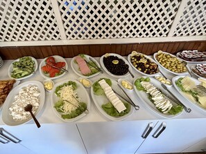 吃到飽自助式早餐
