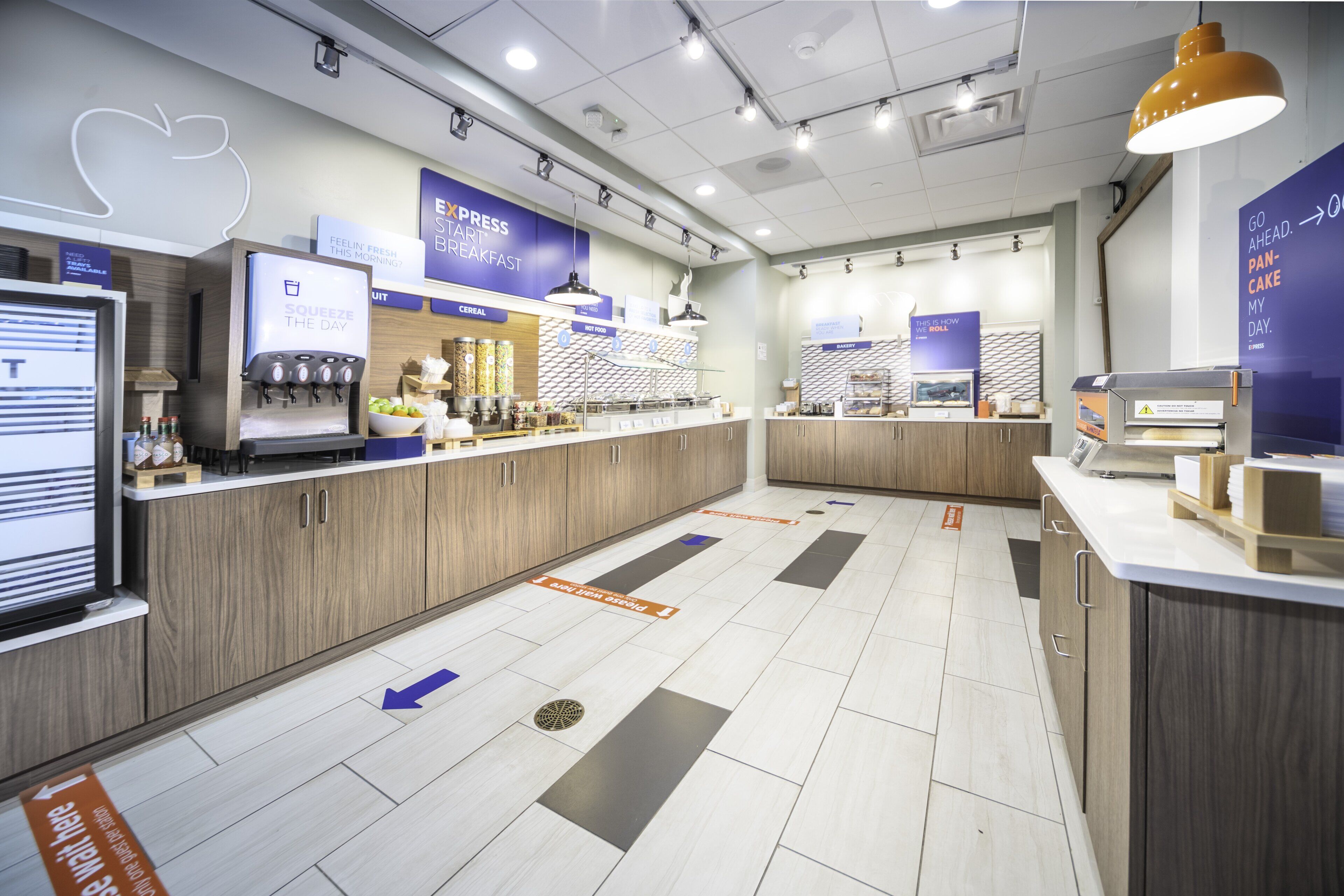 Petit déjeuner buffet compris