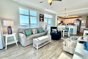 Condo, 2 Bedrooms | Living area | TV