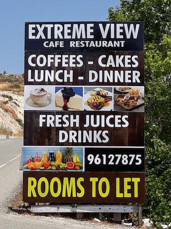 Exterior. EXTREME VIEW CAFE RESTAURANT AND ROOMS TO LET