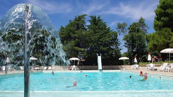Seasonal outdoor pool