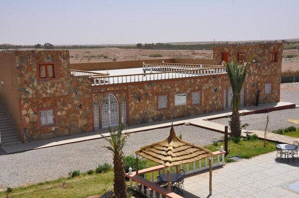 Fachada de la propiedad