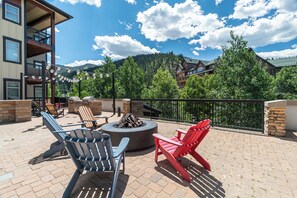 Terrace/patio - Fraser Crossing 3405 Ski In Ski Out Winter Park Resort (Winter Park)