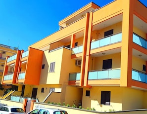 Fassade der Unterkunft