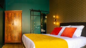 Premium bedding, individually decorated, individually furnished