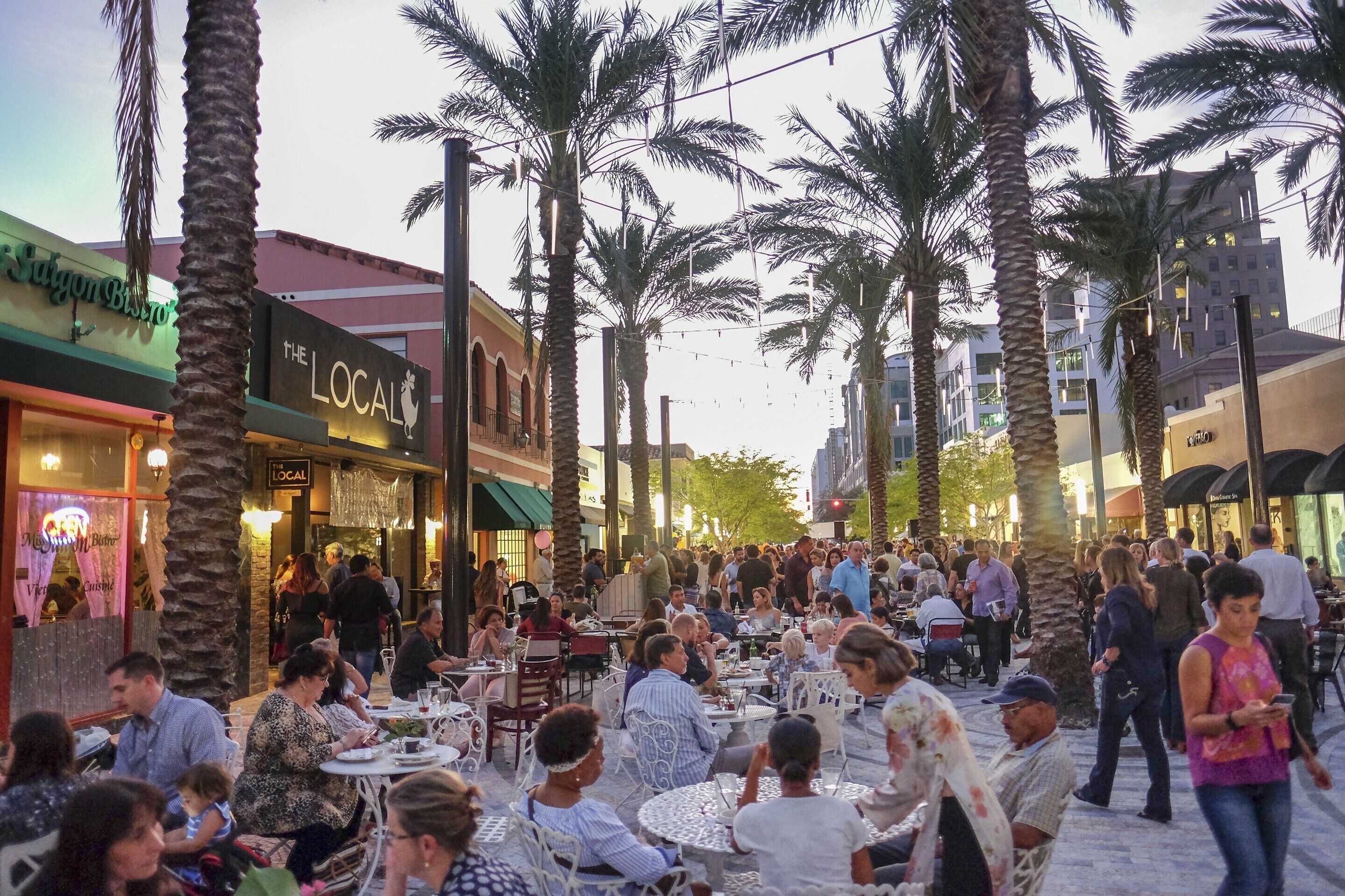 Restaurante al aire libre