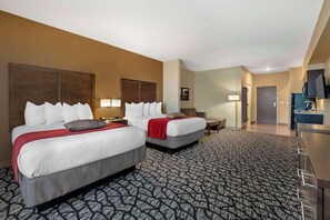 1 habitación, caja de seguridad en la habitación y escritorio 