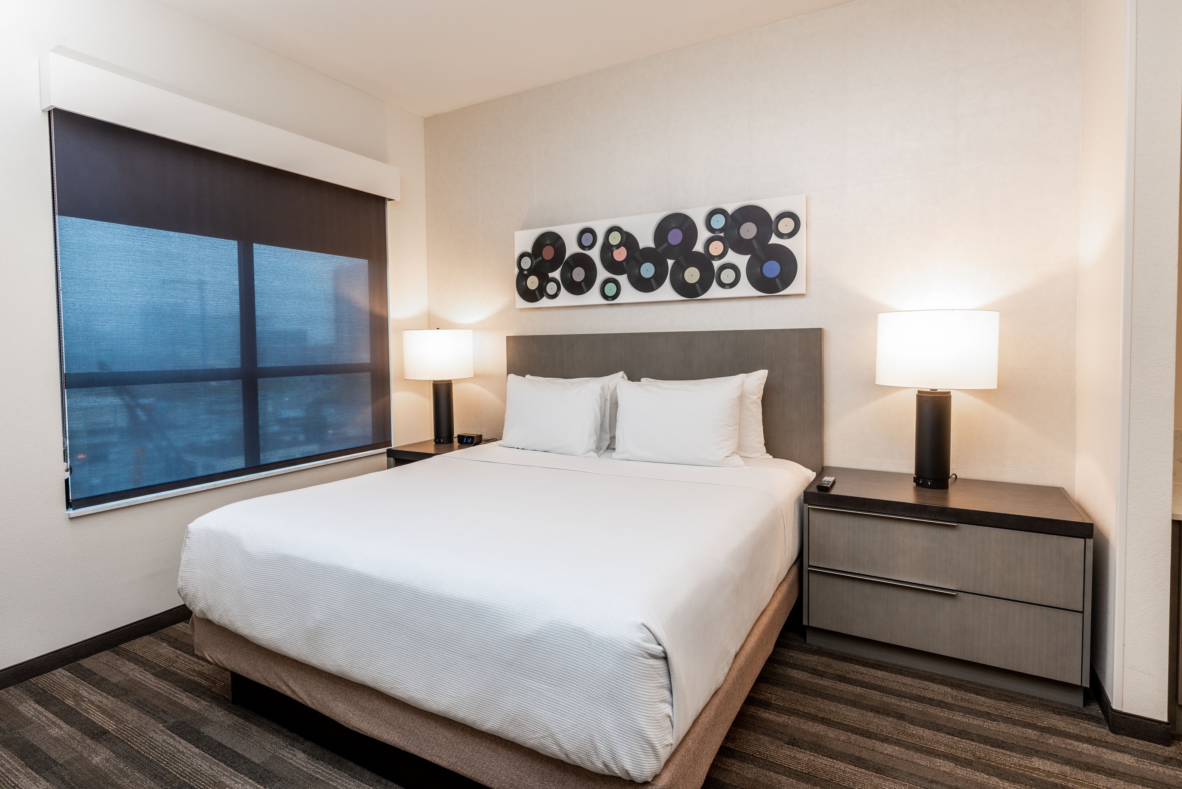 In-room safe, desk, iron/ironing board, free cribs/infant beds