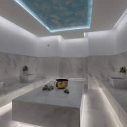 Couples treatment rooms, sauna, steam room, Turkish bath