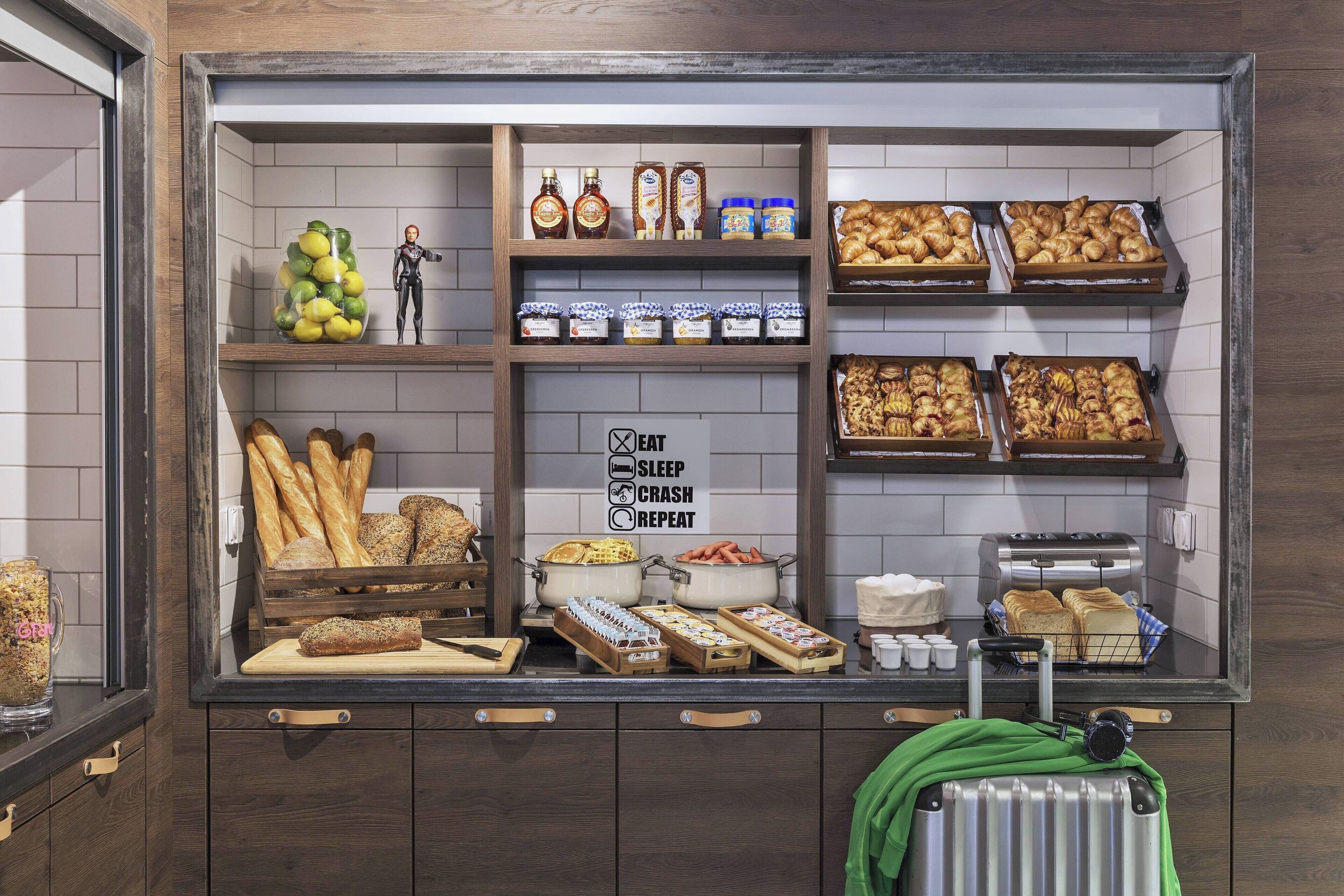 daily continental breakfast (chf 22 per person)