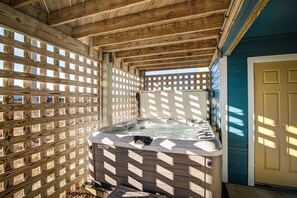 Idromassaggio all'aperto