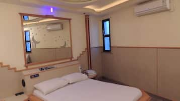 1 Schlafzimmer, Minibar, laptopgeeigneter Arbeitsplatz
