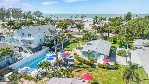 Exterior - Beach Steps Away - Pool, Pets, Renovated 2BR! (Holmes Beach)