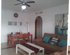 TV, DVD player, table tennis
