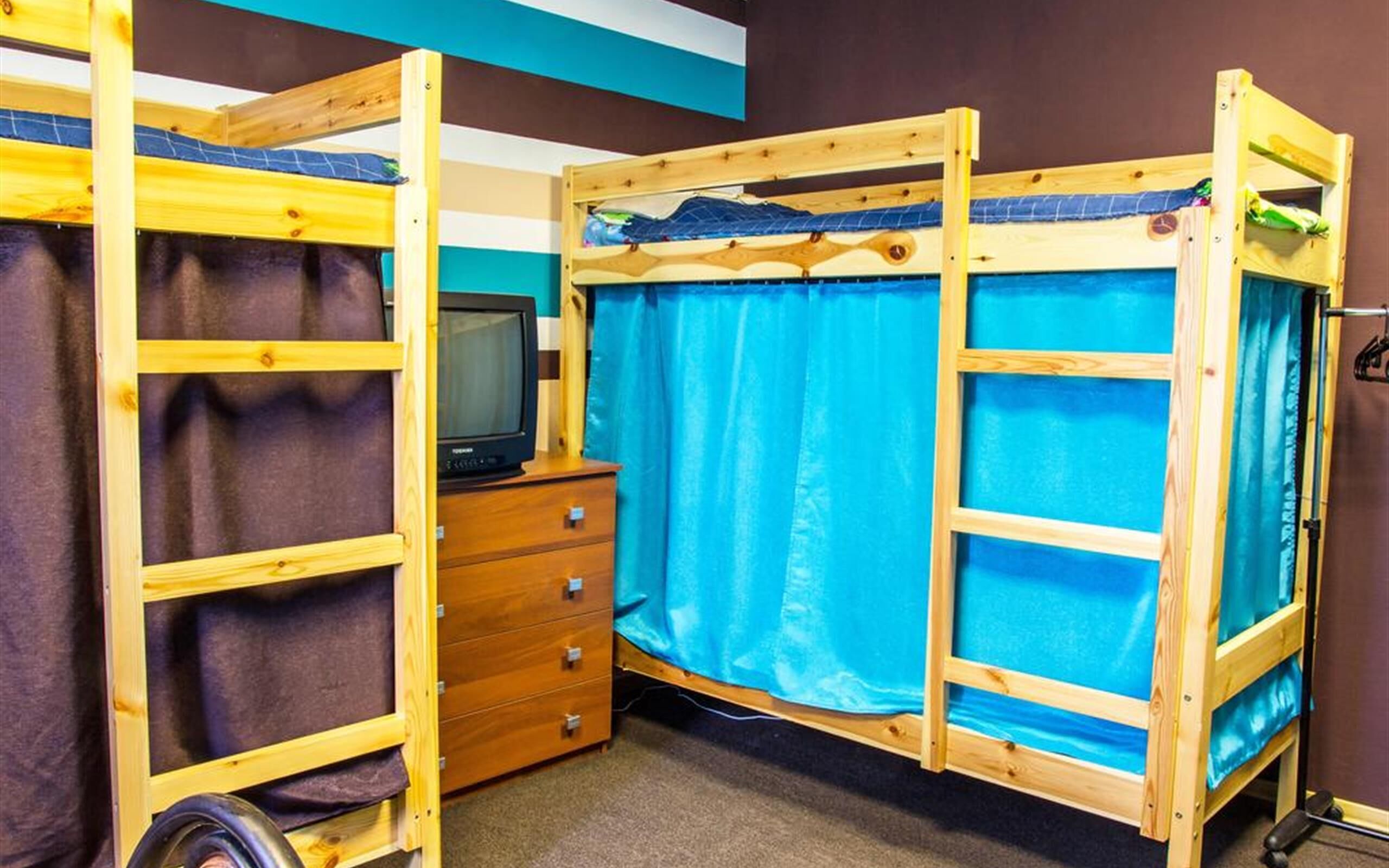 Bed in 6-Bed Mixed Shared Dormitory | 암막 커튼, 다리미/다리미판, 무료 WiFi, 침대 시트