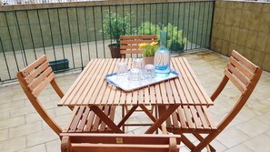 Outdoor dining - Tourist Housing ¨URBIETA CENTRO¨ (Donostia)