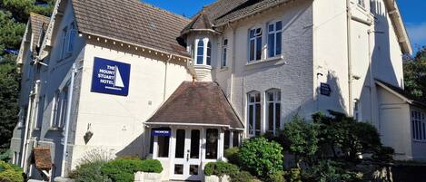 Façade de l’hébergement